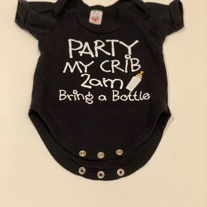 Funny baby onesie